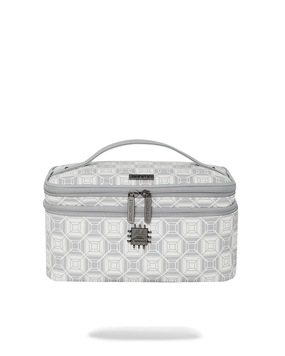 SPRAYGROUND A.I.8 AFRICAN INTELLIGENCE BOOKED & BUSY COSMETIC CASE 3 SPRAYGROUND A.I.8 AFRICAN INTELLIGENCE BOOKED & BUSY COSMETIC CASE