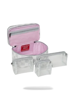 SPRAYGROUND A.I.8 AFRICAN INTELLIGENCE BOOKED & BUSY COSMETIC CASE 35 SPRAYGROUND A.I.8 AFRICAN INTELLIGENCE BOOKED & BUSY COSMETIC CASE -Bag Sale Store B5653 10