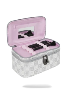 SPRAYGROUND A.I.8 AFRICAN INTELLIGENCE BOOKED & BUSY COSMETIC CASE 28 SPRAYGROUND A.I.8 AFRICAN INTELLIGENCE BOOKED & BUSY COSMETIC CASE -Bag Sale Store B5653 5
