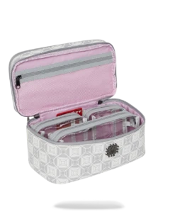 SPRAYGROUND A.I.8 AFRICAN INTELLIGENCE BOOKED & BUSY COSMETIC CASE 30 SPRAYGROUND A.I.8 AFRICAN INTELLIGENCE BOOKED & BUSY COSMETIC CASE -Bag Sale Store B5653 6