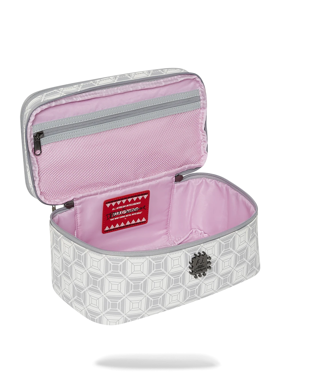 SPRAYGROUND A.I.8 AFRICAN INTELLIGENCE BOOKED & BUSY COSMETIC CASE 15 SPRAYGROUND A.I.8 AFRICAN INTELLIGENCE BOOKED & BUSY COSMETIC CASE - Image 13