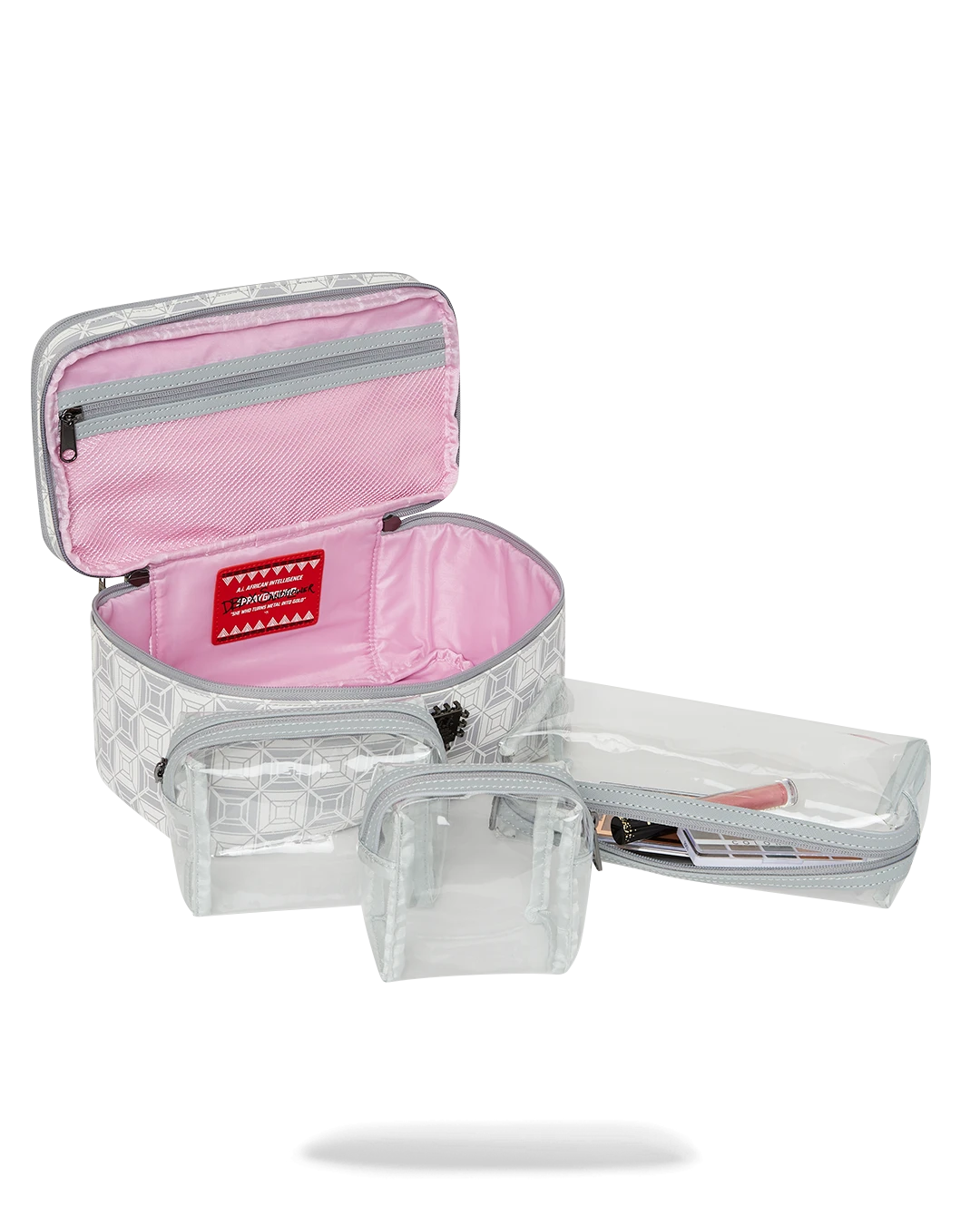 SPRAYGROUND A.I.8 AFRICAN INTELLIGENCE BOOKED & BUSY COSMETIC CASE 17 SPRAYGROUND A.I.8 AFRICAN INTELLIGENCE BOOKED & BUSY COSMETIC CASE - Image 15