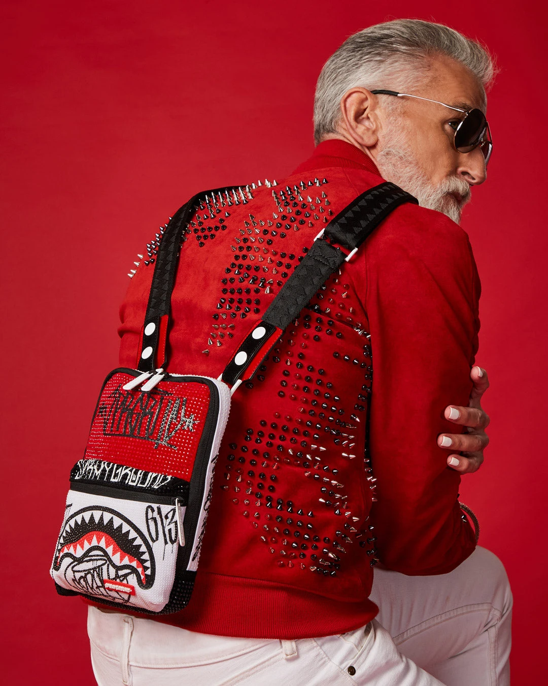 SPRAYGROUND DIAMOND DISTRICT MESSENGER SLING 8 SPRAYGROUND DIAMOND DISTRICT MESSENGER SLING - Image 6