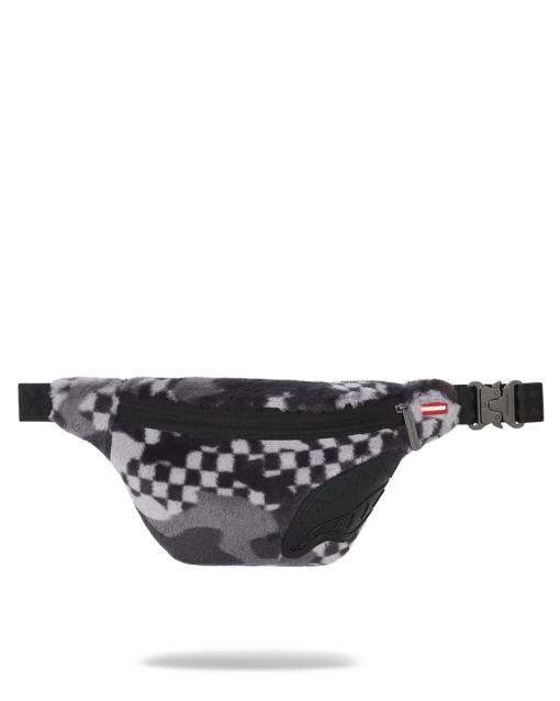 SPRAYGROUND 3AM PLUSH ASPEN HIGHLANDS SAVVY CROSSBODY