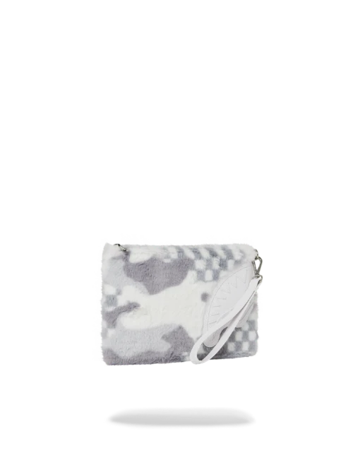 SPRAYGROUND 3AM PLUSH SWISS ALPS CROSSOVER CLUTCH - Image 3