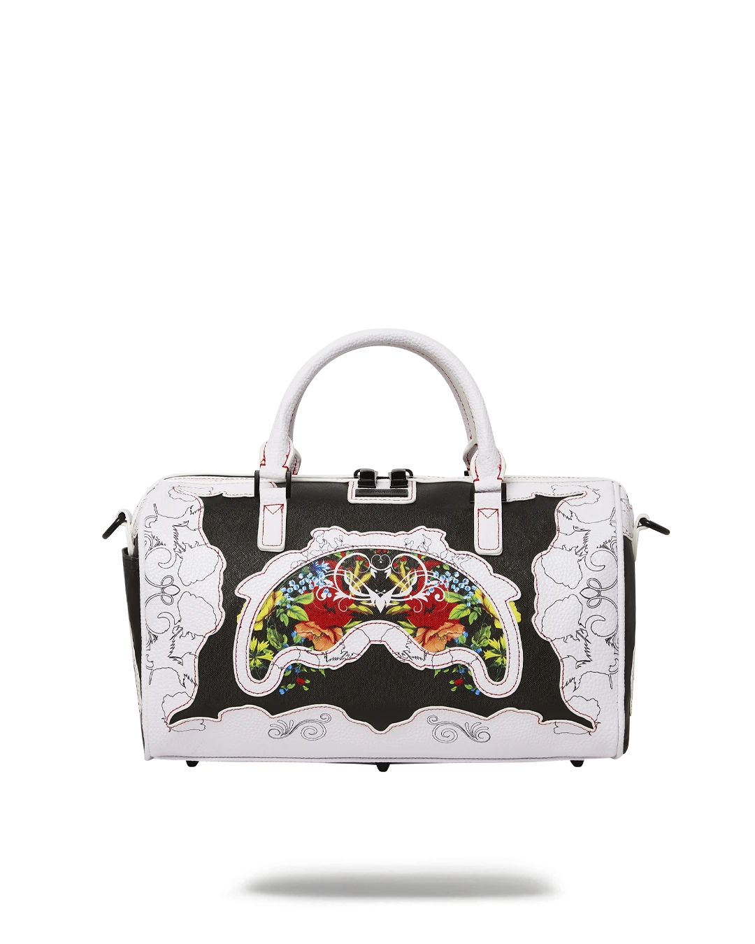 SPRAYGROUND THE FLORAL CUT MINI DUFFLE 3 SPRAYGROUND THE FLORAL CUT MINI DUFFLE