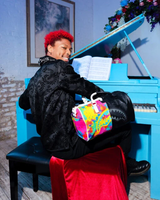 SPRAYGROUND EUPHORIC DARKNESS MINI DUFFLE - Image 6