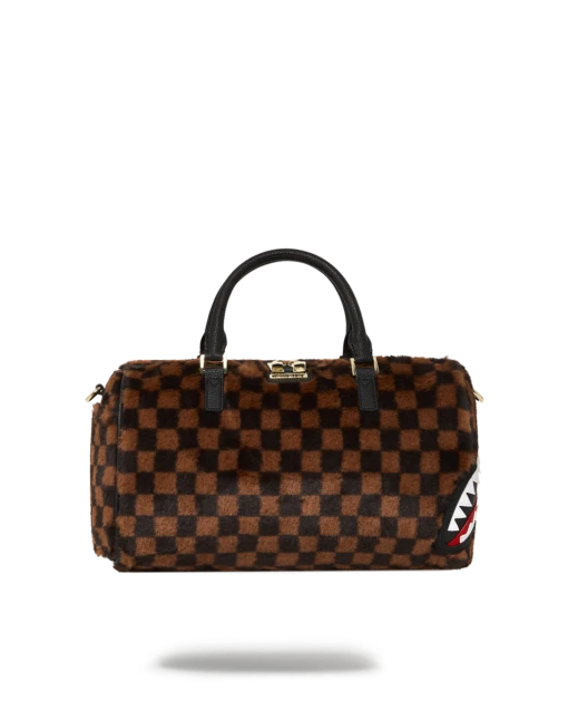 SPRAYGROUND FURRR SHARKS IN PARIS MINI DUFFLE