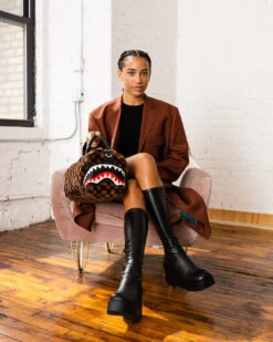 SPRAYGROUND FURRR SHARKS IN PARIS MINI DUFFLE 17 SPRAYGROUND FURRR SHARKS IN PARIS MINI DUFFLE -Bag Sale Store D4931 2 1