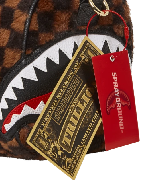 SPRAYGROUND FURRR SHARKS IN PARIS MINI DUFFLE - Image 12