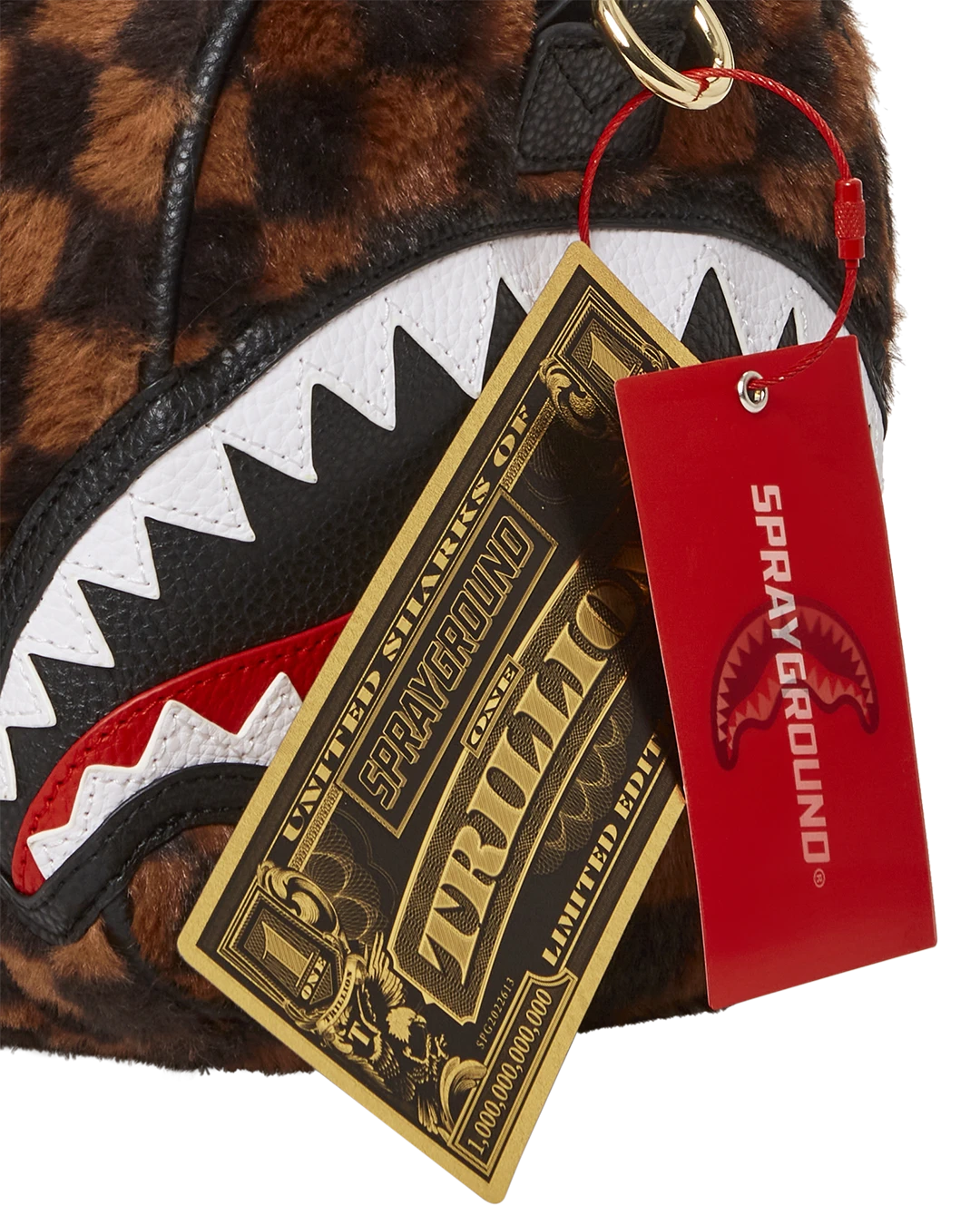 SPRAYGROUND FURRR SHARKS IN PARIS MINI DUFFLE 14 SPRAYGROUND FURRR SHARKS IN PARIS MINI DUFFLE - Image 12