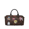 SPRAYGROUND GLOBAL MOGUL POPAGANDA RON ENGLISH EDITION MINI DUFFLE 2 SPRAYGROUND GLOBAL MOGUL POPAGANDA RON ENGLISH EDITION MINI DUFFLE -Bag Sale Store D4954 1