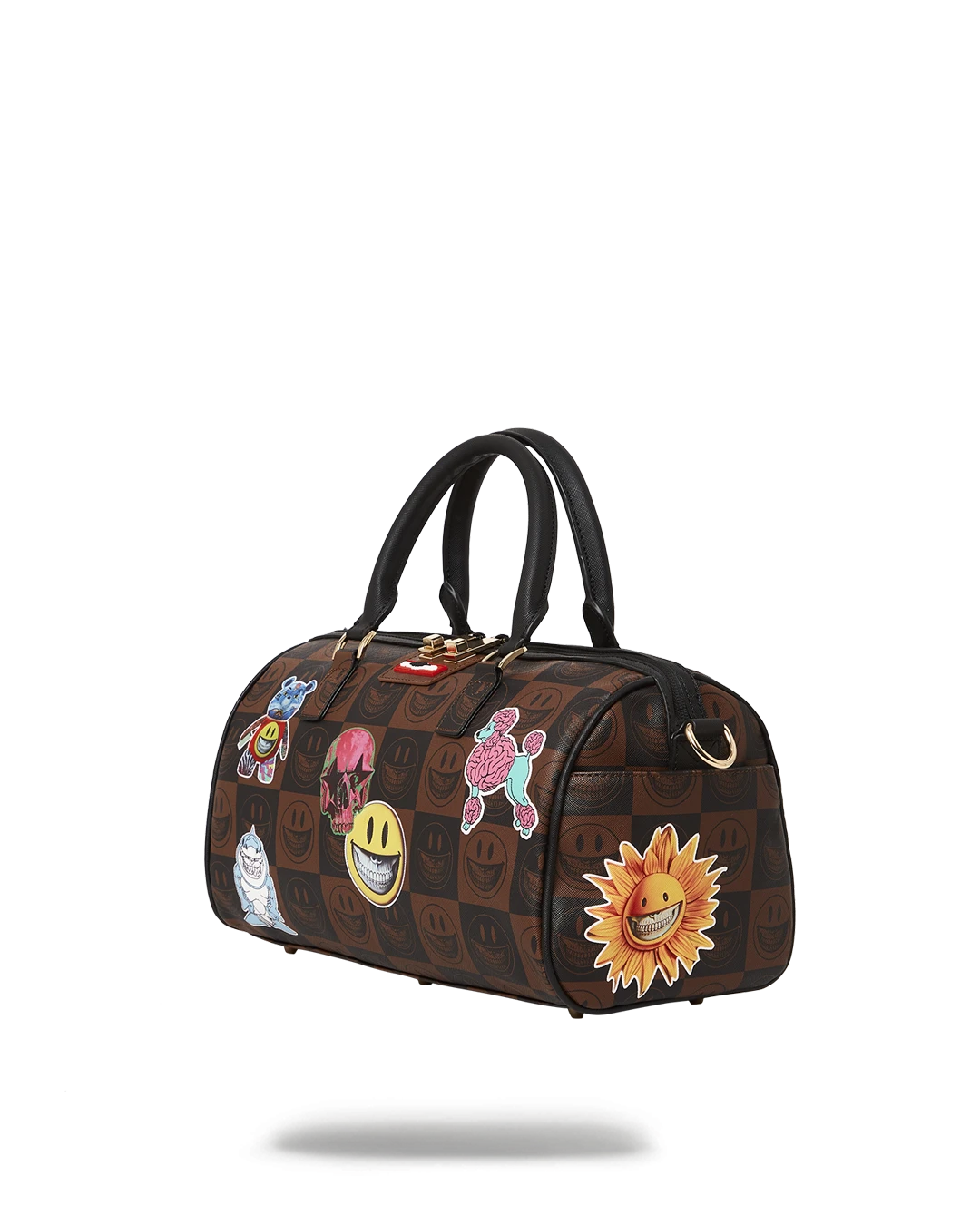 SPRAYGROUND GLOBAL MOGUL POPAGANDA RON ENGLISH EDITION MINI DUFFLE 5 SPRAYGROUND GLOBAL MOGUL POPAGANDA RON ENGLISH EDITION MINI DUFFLE - Image 3