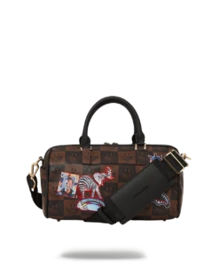 SPRAYGROUND GLOBAL MOGUL POPAGANDA RON ENGLISH EDITION MINI DUFFLE 23 SPRAYGROUND GLOBAL MOGUL POPAGANDA RON ENGLISH EDITION MINI DUFFLE -Bag Sale Store D4954 4