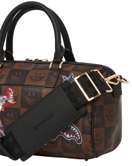 SPRAYGROUND GLOBAL MOGUL POPAGANDA RON ENGLISH EDITION MINI DUFFLE - Image 9
