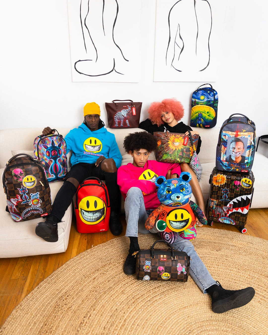 SPRAYGROUND GLOBAL MOGUL POPAGANDA RON ENGLISH EDITION MINI DUFFLE 12 SPRAYGROUND GLOBAL MOGUL POPAGANDA RON ENGLISH EDITION MINI DUFFLE - Image 10