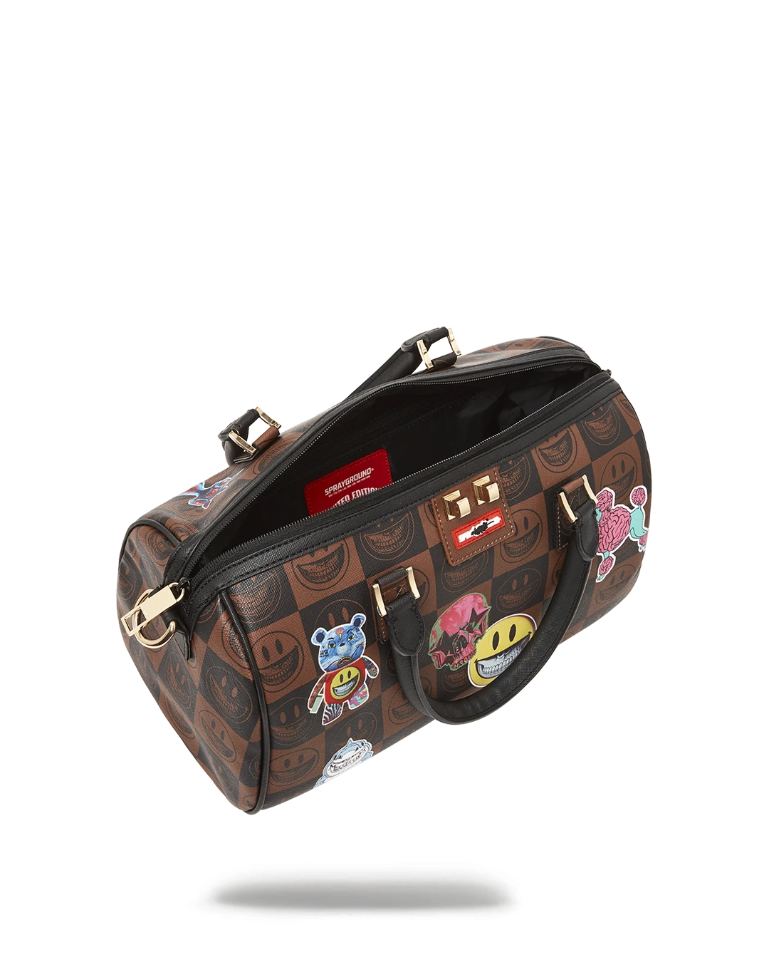 SPRAYGROUND GLOBAL MOGUL POPAGANDA RON ENGLISH EDITION MINI DUFFLE 13 SPRAYGROUND GLOBAL MOGUL POPAGANDA RON ENGLISH EDITION MINI DUFFLE - Image 11