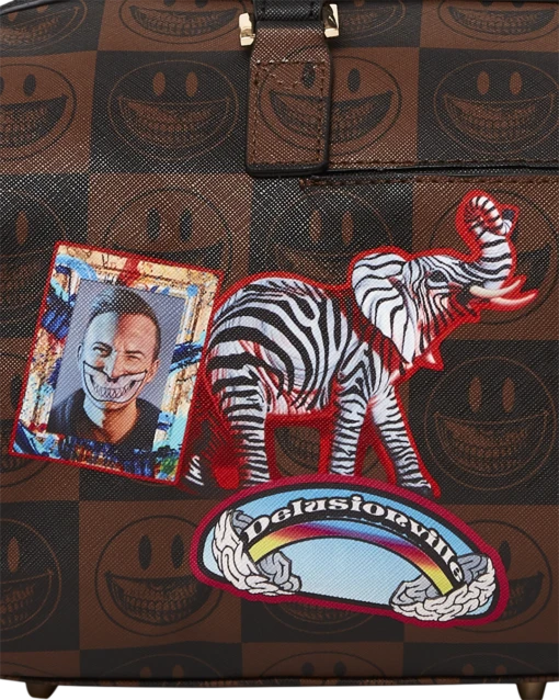 SPRAYGROUND GLOBAL MOGUL POPAGANDA RON ENGLISH EDITION MINI DUFFLE - Image 14