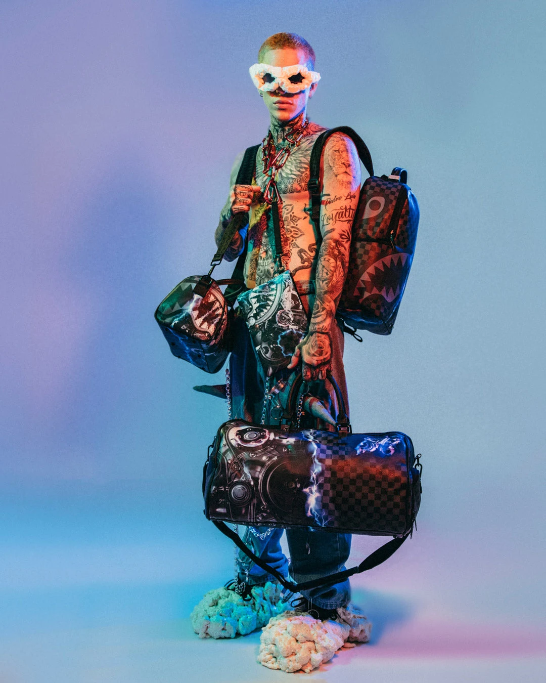 SPRAYGROUND THE UNDERCURRENT MINI DUFFLE 14 SPRAYGROUND THE UNDERCURRENT MINI DUFFLE - Image 12