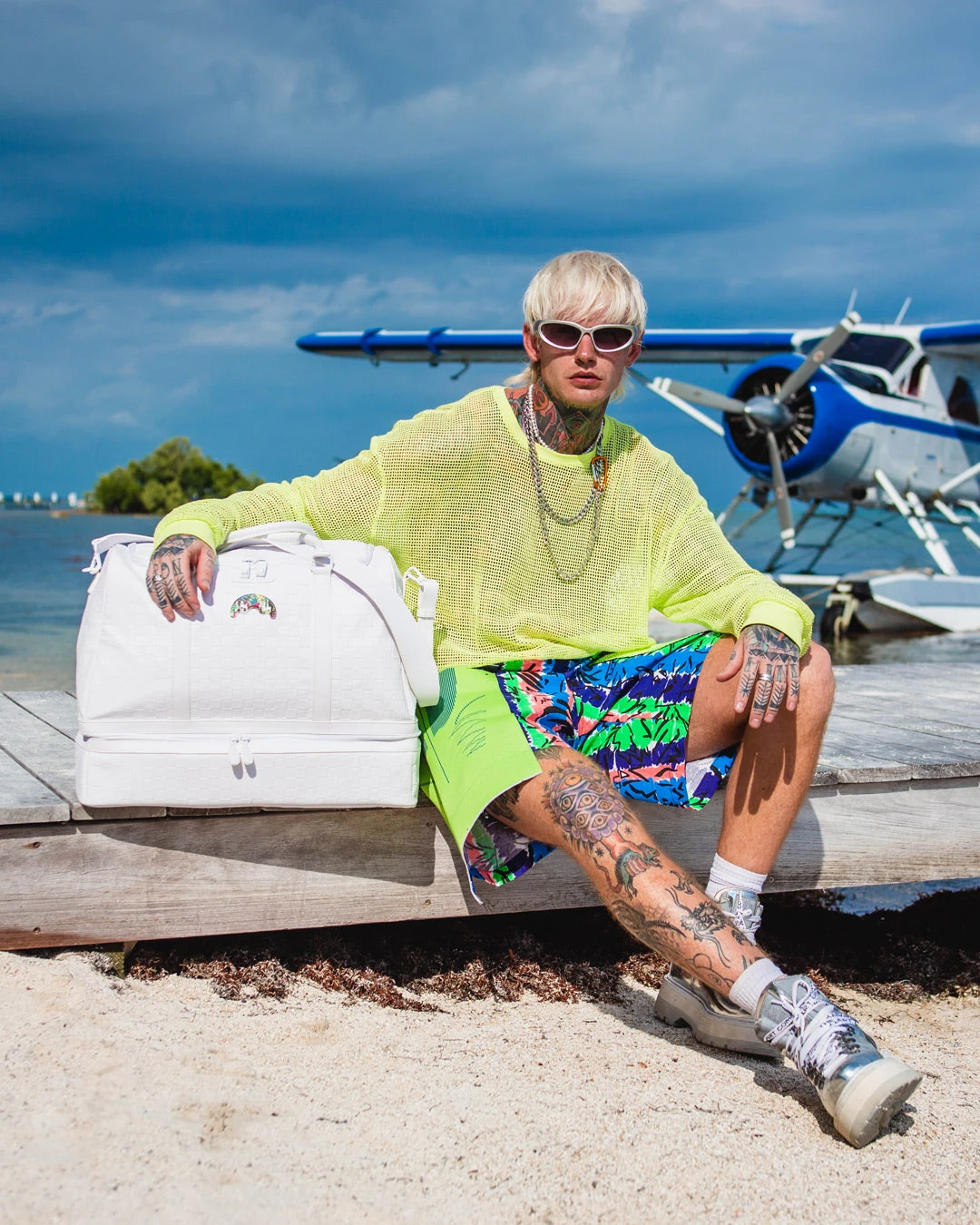 SPRAYGROUND SHOW UP SHOW OUT STILETTO DUFFLE 6 SPRAYGROUND SHOW UP SHOW OUT STILETTO DUFFLE - Image 4