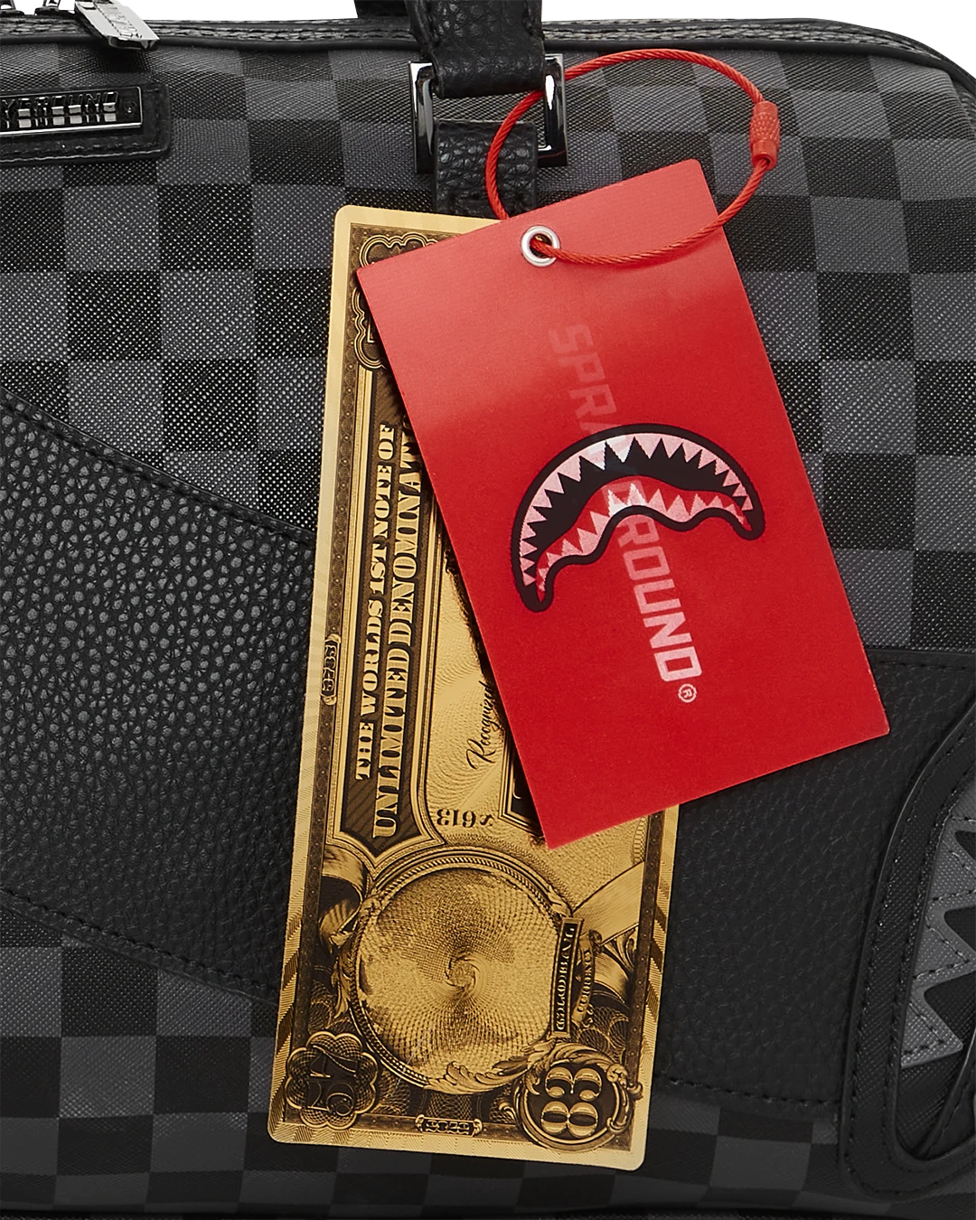 SPRAYGROUND RACEWAY SHADOW PHANTOM MINI DUFFLE 16 SPRAYGROUND RACEWAY SHADOW PHANTOM MINI DUFFLE - Image 14