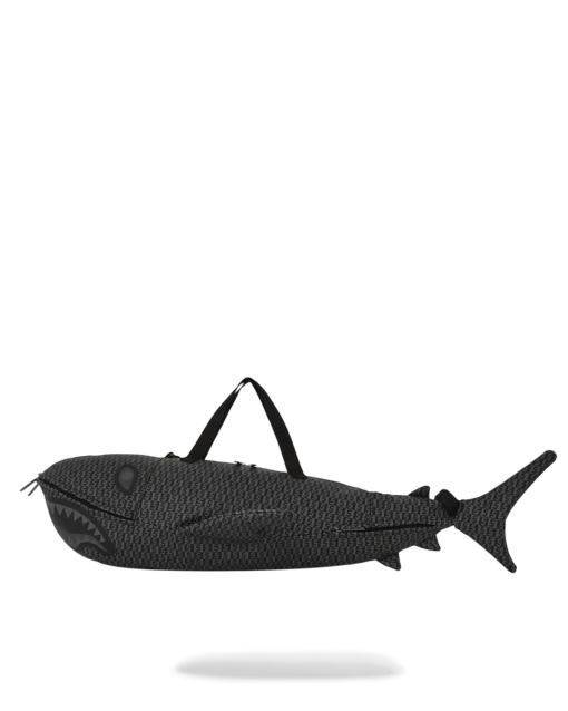 SPRAYGROUND SHARKFINITY STEALTH PILOT SHARK SHAPE DUFFLE