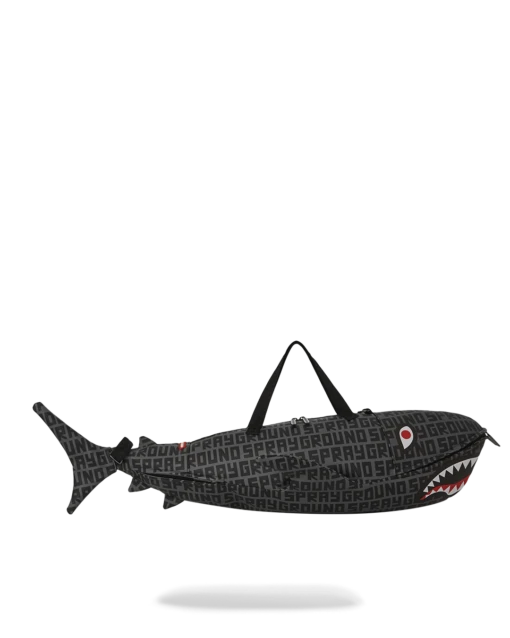 SPRAYGROUND SHARKFINITY STEALTH PILOT SHARK SHAPE DUFFLE - Image 7
