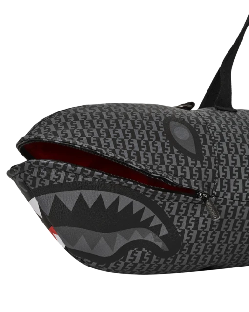 SPRAYGROUND SHARKFINITY STEALTH PILOT SHARK SHAPE DUFFLE - Image 12