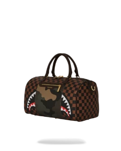 SPRAYGROUND EXTERIOR GOLD ZIP POCKET SHARKS IN PARIS MINI DUFFLE 19 SPRAYGROUND EXTERIOR GOLD ZIP POCKET SHARKS IN PARIS MINI DUFFLE -Bag Sale Store D5627 3
