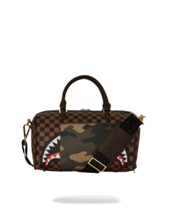 SPRAYGROUND EXTERIOR GOLD ZIP POCKET SHARKS IN PARIS MINI DUFFLE 21 SPRAYGROUND EXTERIOR GOLD ZIP POCKET SHARKS IN PARIS MINI DUFFLE -Bag Sale Store D5627 4