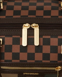 SPRAYGROUND EXTERIOR GOLD ZIP POCKET SHARKS IN PARIS MINI DUFFLE 25 SPRAYGROUND EXTERIOR GOLD ZIP POCKET SHARKS IN PARIS MINI DUFFLE -Bag Sale Store D5627 6
