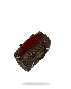 SPRAYGROUND EXTERIOR GOLD ZIP POCKET SHARKS IN PARIS MINI DUFFLE 26 SPRAYGROUND EXTERIOR GOLD ZIP POCKET SHARKS IN PARIS MINI DUFFLE -Bag Sale Store D5627 8