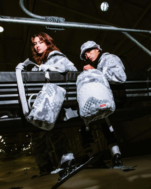SPRAYGROUND 3AM PLUSH SWISS ALPS MINI DUFFLE - Image 8