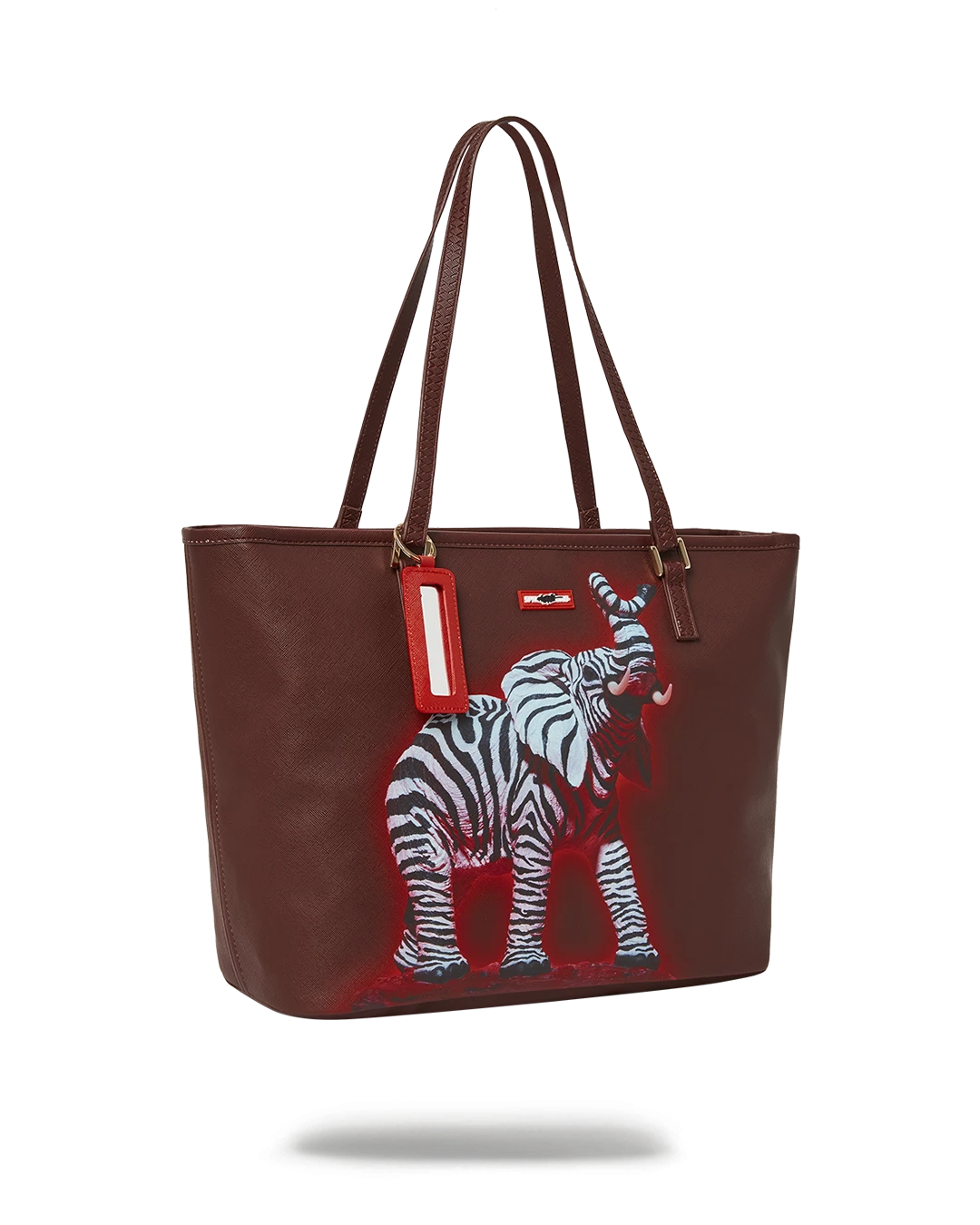 SPRAYGROUND ZEBRA ELEPHANT RON ENGLISH COLLAB TOTE 5 SPRAYGROUND ZEBRA ELEPHANT RON ENGLISH COLLAB TOTE - Image 3