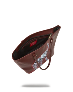 SPRAYGROUND ZEBRA ELEPHANT RON ENGLISH COLLAB TOTE 20 SPRAYGROUND ZEBRA ELEPHANT RON ENGLISH COLLAB TOTE -Bag Sale Store T4920 4
