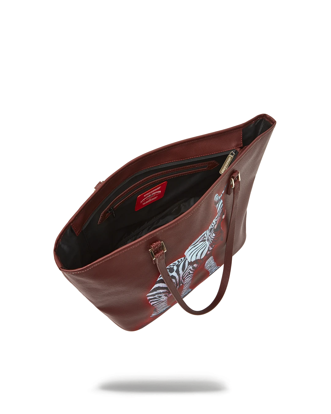 SPRAYGROUND ZEBRA ELEPHANT RON ENGLISH COLLAB TOTE 9 SPRAYGROUND ZEBRA ELEPHANT RON ENGLISH COLLAB TOTE - Image 7
