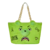 SPRAYGROUND PLUSH MONEYBEAR TOTE (GREEN) 2 SPRAYGROUND PLUSH MONEYBEAR TOTE (GREEN) -Bag Sale Store T5409 1