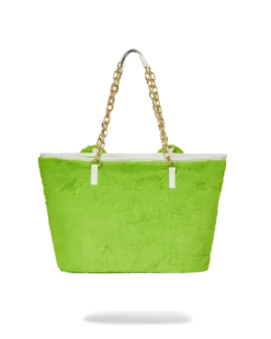 SPRAYGROUND PLUSH MONEYBEAR TOTE (GREEN) 16 SPRAYGROUND PLUSH MONEYBEAR TOTE (GREEN) -Bag Sale Store T5409 3