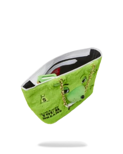SPRAYGROUND PLUSH MONEYBEAR TOTE (GREEN) 18 SPRAYGROUND PLUSH MONEYBEAR TOTE (GREEN) -Bag Sale Store T5409 4