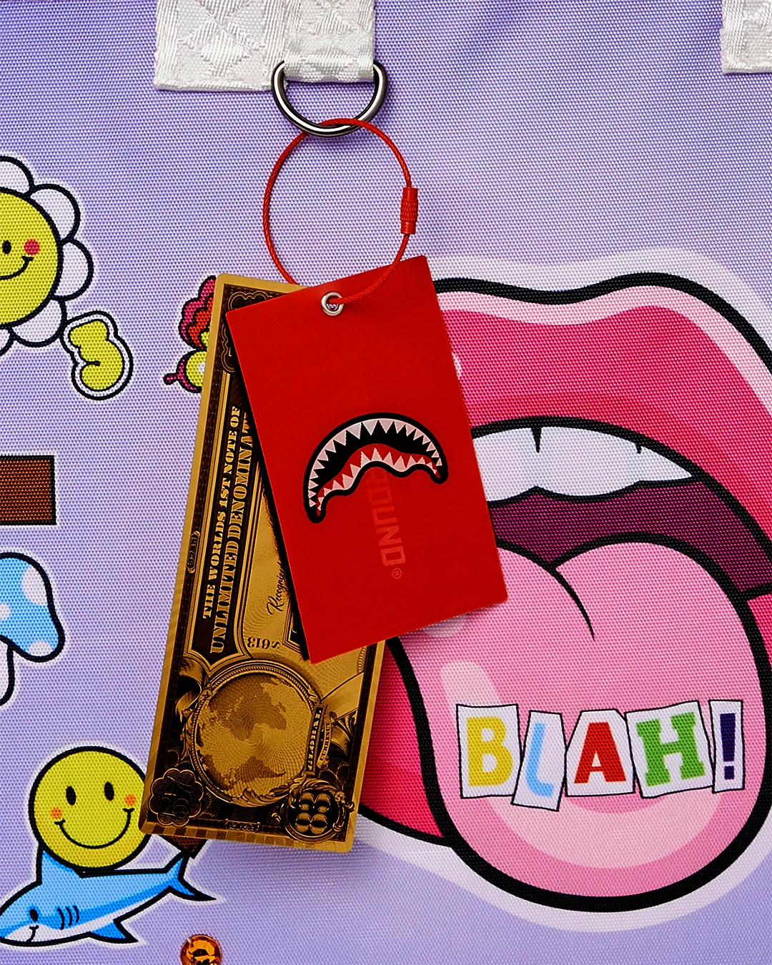 SPRAYGROUND BLAH! BEACH TOTE 12 SPRAYGROUND BLAH! BEACH TOTE - Image 10