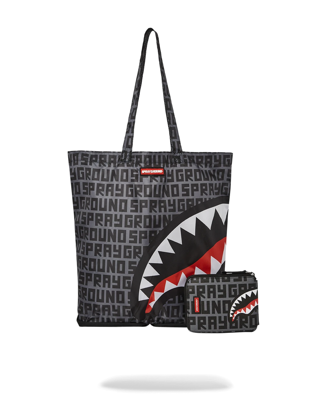 SPRAYGROUND SHARKFINITY STEALTH PILOT PACKABLE TOTE 6 SPRAYGROUND SHARKFINITY STEALTH PILOT PACKABLE TOTE - Image 4