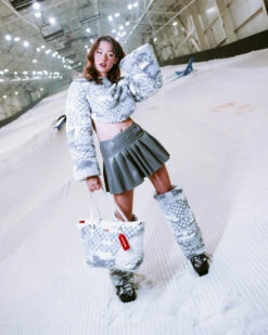 SPRAYGROUND 3AM PLUSH SWISS ALPS TOTE 20 SPRAYGROUND 3AM PLUSH SWISS ALPS TOTE -Bag Sale Store T5755 2 1