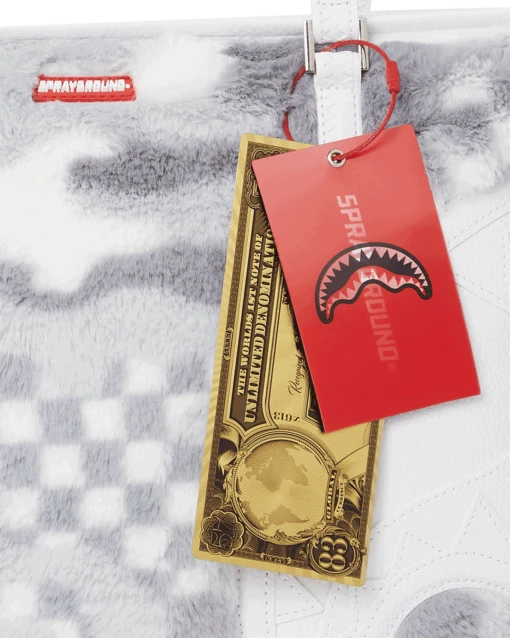 SPRAYGROUND 3AM PLUSH SWISS ALPS TOTE - Image 15